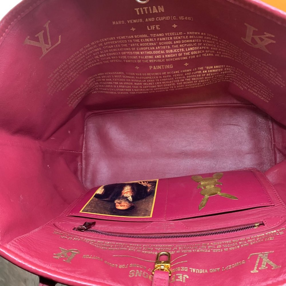 ❌SOLD❌ Louis Vuitton Masters Titian Neverfull bag - Picture 6 of 13